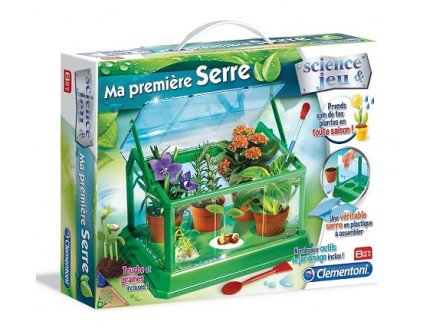 MA PREMIERE SERRE - SCIENCE & JEU - CLEMENTONI - 52159 - BOTANIQUE