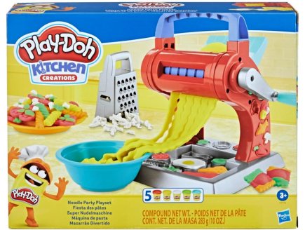 MACHINE A FABRIQUE A PATES AVEC 5 POTS PLAY-DOH - PATE A MODELER CUISINE CREATION - HASBRO - E7776