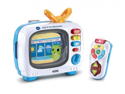 Magi TV des dcouvertes, Bilingue - Tlvision musicale Bb - Vtech Baby - 578705 - Jouet Educatif Interactif