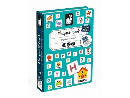 MAGNETI'BOOK ALPHABET ANGLAIS - JANOD - J02712 - JEU ECRITURE