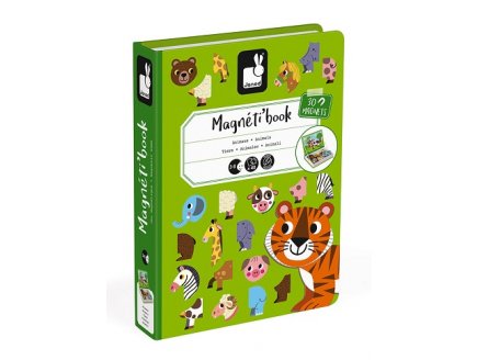MAGNETI'BOOK ANIMAUX - JANOD - J02723 - JEU EDUCATIF MAGNETIQUE, AIMANTE