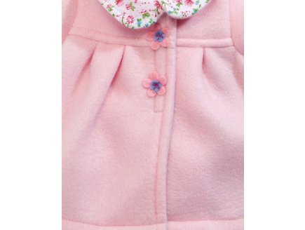 Manteau d'hiver rose 28/35 cm - Heless - habit poupon (27)