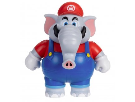 Mario éléphant : Figurine Super Mario 7 cm - Figurine Nintendo articulée - Jakks