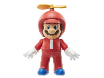 MARIO HELICE - FIGURINE SUPER MARIO HELICOPTERE 8 CM - FIGURINE NINTENDO ARTICULE - JAKKS