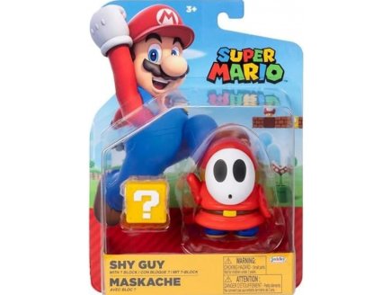 MASKACHE AVEC BLOC : FIGURINE SUPER MARIO 7 CM - FIGURINE NINTENDO ARTICULE - JAKKS
