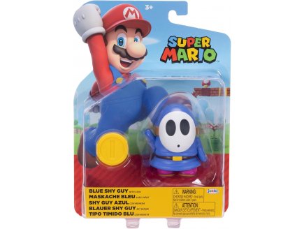 MASKACHE BLEU AVEC PIECE : FIGURINE SUPER MARIO 7 CM - FIGURINE NINTENDO ARTICULE - JAKKS