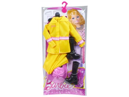 MATTEL - CHJ28 - BARBIE - ACCESSOIRE POUPEE - TENUE POMPIER