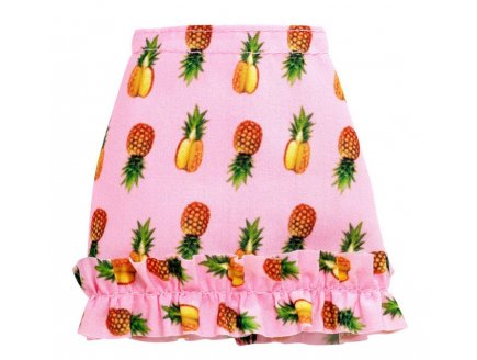 Mattel - FXH84 - Barbie - Accessoire poupée - Jupe rose fruit - Robe - Tenue - Habit