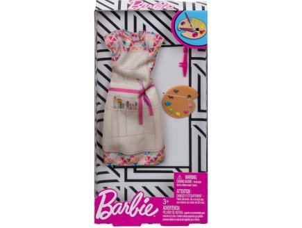 MATTEL - FXH98 - BARBIE - ACCESSOIRE POUPEE - TENUE D'ARTISTE PEINTRE