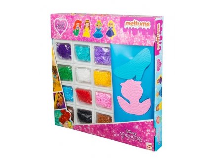 MEGA BOITE DISNEY PRINCESS 6000 PERLES A REPASSER - SAMBRO - JEU LOISIR CREATIF