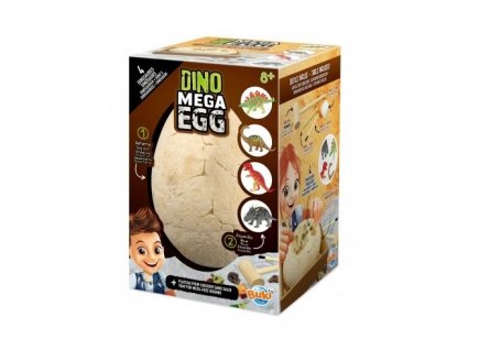 MEGA OEUF DINOSAURES A DETERRER 20 CM - BUKI - 2137 - KIT EXCAVATION, FOUILLES