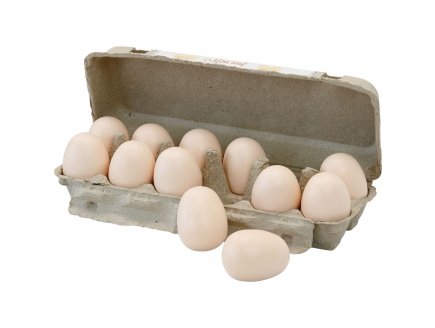 Memo sonore mem'oeuf :  12 oeufs - 6 bruits - memory en bois enfant - Vilac - 2418