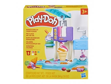 Mes Glaces Arc en Ciel Play-Doh - Pate � Modeler, Accessoires - Hasbro - G0028 - Glacier, Sorbeti�re, Cr�mes glac�es