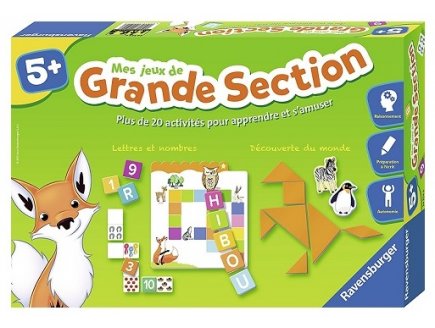 MES JEUX DE GRANDE SECTION MATERNELLE - RAVENSBURGER - 24524