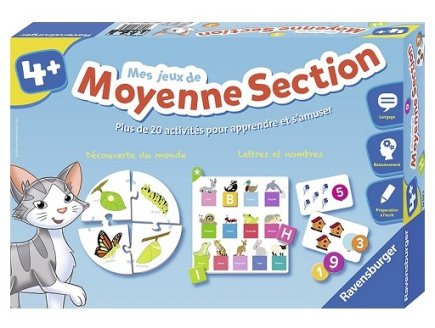 MES JEUX DE MOYENNE SECTION MATERNELLE - RAVENSBURGER - 24523