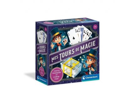 MES TOURS DE MAGIE - CARTES MAGIQUES ET COFFRE FORT - CLEMENTONI - 52574