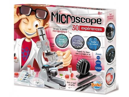 MICROSCOPE 30 EXPERIENCES - BUKI SCIENCE - MS907B - JEU SCIENTIFIQUE