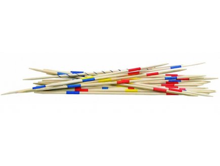 MIKADO GEANT EN BOIS 50 CM - ANGEL TOYS - JEU D'ADRESSE