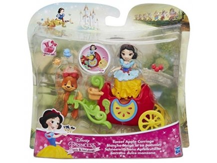 MINI PRINCESSE : BLANCHE NEIGE ET SON CARROSSE POMME - HASBRO C0534 - DISNEY PRINCESSES - POUPEE