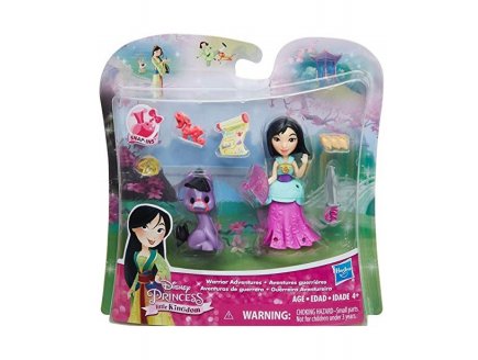 MINI PRINCESSE : LES AVENTURES DE MULAN LA GUERRIERE - HASBRO E0236 - DISNEY PRINCESSES - POUPEE