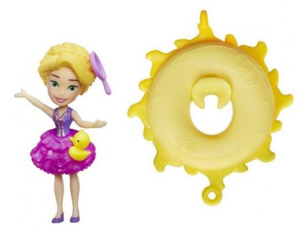 Mini princesse : raiponce et sa boueee soleil jaune - Hasbro b8938 - disney princesses - poupee