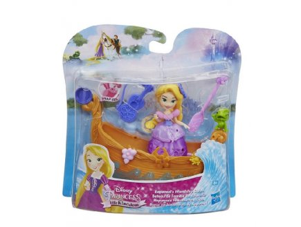 MINI PRINCESSE : RAIPONCE ET SON BATEAU - HASBRO E0247 - DISNEY PRINCESSES - POUPEE