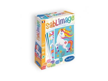 MINI SABLIMAGE LICORNES - SABLE COLORE - SENTOSPHERE - 8104 - LOISIR CREATIF