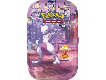Mini-Tin Pokémon 30e Anniversaire - Mewtwo Version Nuit - Asmodee - cartes à collectionner Française