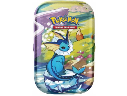 Mini-Tin Pok�mon EV8.5 Evolution Prismatiques : �carlate et Violet : Aquali - Asmodee - cartes � collectionner Fran�aise