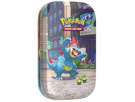 Mini-Tin Pokémon Illumis : Aligatueur et Rozbouton - Asmodee - cartes à collectionner Française