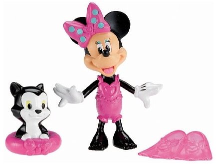 MINNIE ET FIGARO DANS LE BAIN - DISNEY - FISHER PRICE - Y1889 - JOUET DE BAIN