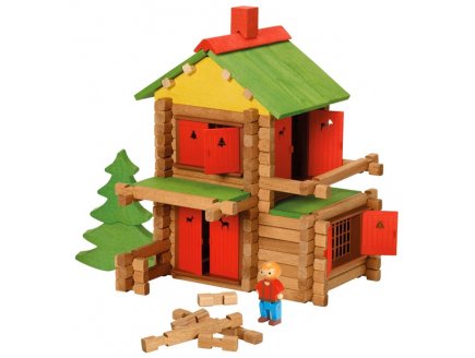 Mon chalet en bois 165 pi�ces - Jeujura - 1803 - Maison foresti�re - Jeu construction