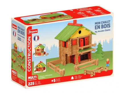 Mon chalet en bois 225 pièces - Jeujura - 1804 - Maison forestière - Jeu construction