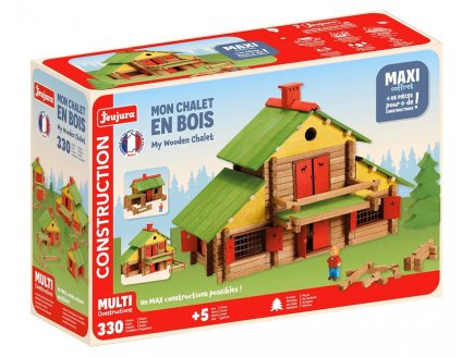 Mon chalet en bois 330 pièces - Jeujura - 1805 - Maison forestière - Jeu construction