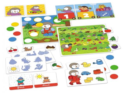 Mon coffret 7 jeux t'choupi - multi jeux tout petits - Nathan - educatif, maternelle