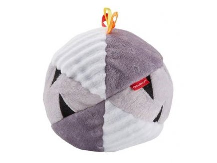 Mon hippo 2 en 1 : peluche et balle - fisher-price - gfc35 - jouet eveil bebe