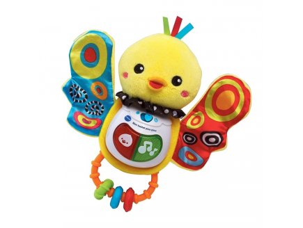 Mon hochet piou-piou �veil des sens - Musical & Lumineux - Vtech - 185305 - Jouet b�b�