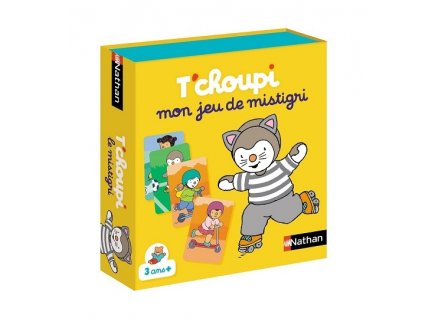 MON JEU DE MISTIGRI T'CHOUPI ET LALOU - JEU DE PAIRES - NATHAN - 31015 - CARTES ENFANT