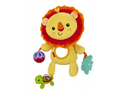 MON LION D'ACTIVITES - FISHER-PRICE - DJW80 - PELUCHE EVEIL BEBE