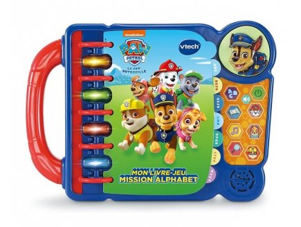 MON LIVRE JEU MISSION ALPHABET PAT PATROUILLE - VTECH - 618105 - JEU EDUCATIF LETTRES