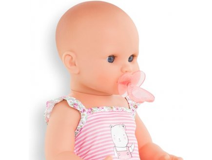Mon Poupon Emma fait pipi 36 cm rose - Corolle - 130400 - Bebe Fille Classique 3 fonctions