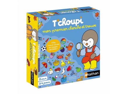 MON PREMIER CHERCHE ET TROUVE T'CHOUPI 80 IMAGES - NATHAN - JEU OBSERVATION