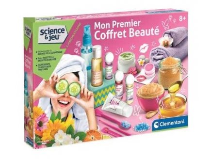 MON PREMIER COFFRET BEAUTE -  LABO SCIENCE & JEU - CLEMENTONI - 52348 - COSMETIQUES