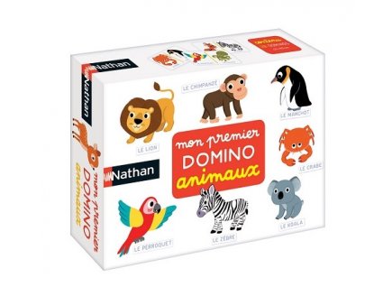 MON PREMIER DOMINO ANIMAUX - NATHAN - 31153 - JEU EDUCATIF 1ER AGE