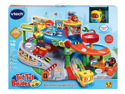 Mon premier garage interactif tut tut bolides - parking toboggan - Vtech - 80512705