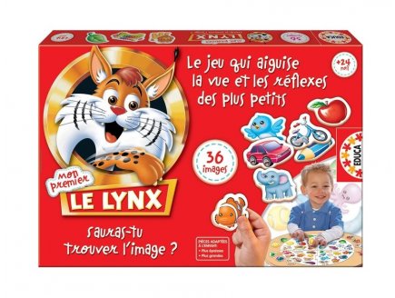 Mon premier Lynx 36 images - Cherche et Trouve - Educa - 15492 - Jeu soci�t� Enfant