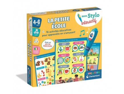 Mon stylo interactif : La petite �cole maternelle - Clementoni - 52907 - Quiz, Jeux �ducatifs