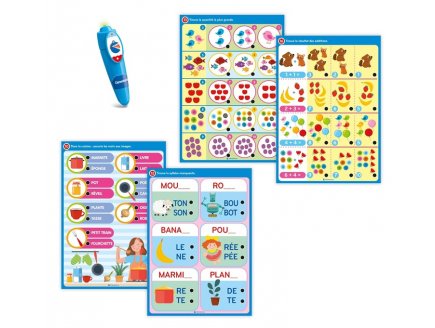 Mon stylo interactif : La petite �cole maternelle - Clementoni - 52907 - Quiz, Jeux �ducatifs