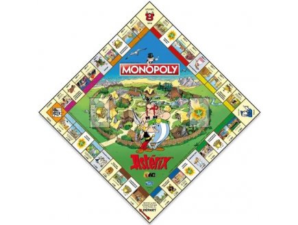 Monopoly Asterix avec pions de collection - Winning moves - 5529 - Jeu de societe plateau