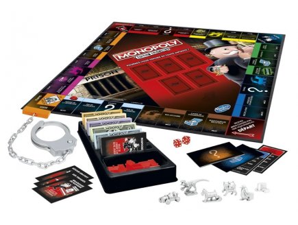 Monopoly Edition Tricheurs - Hasbro - E1871 - Jeu de societe classique, argent